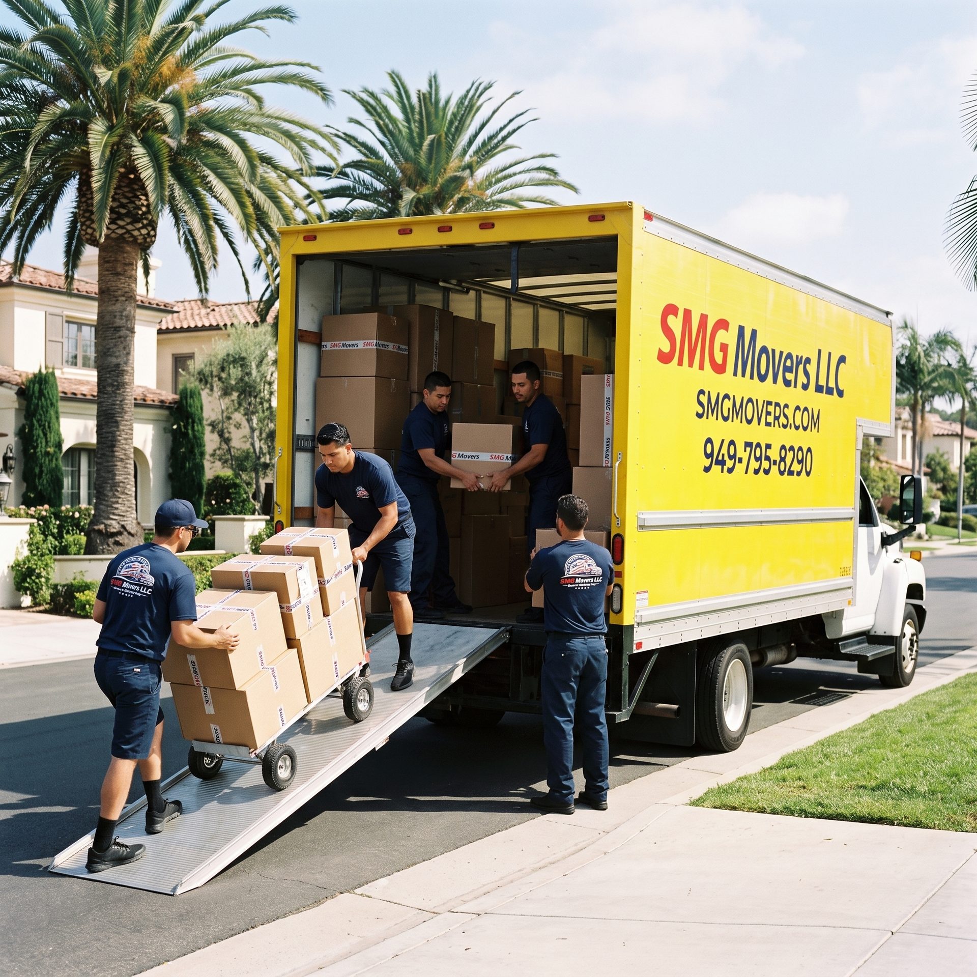 Storage Unit Moves and Staging in Orange County