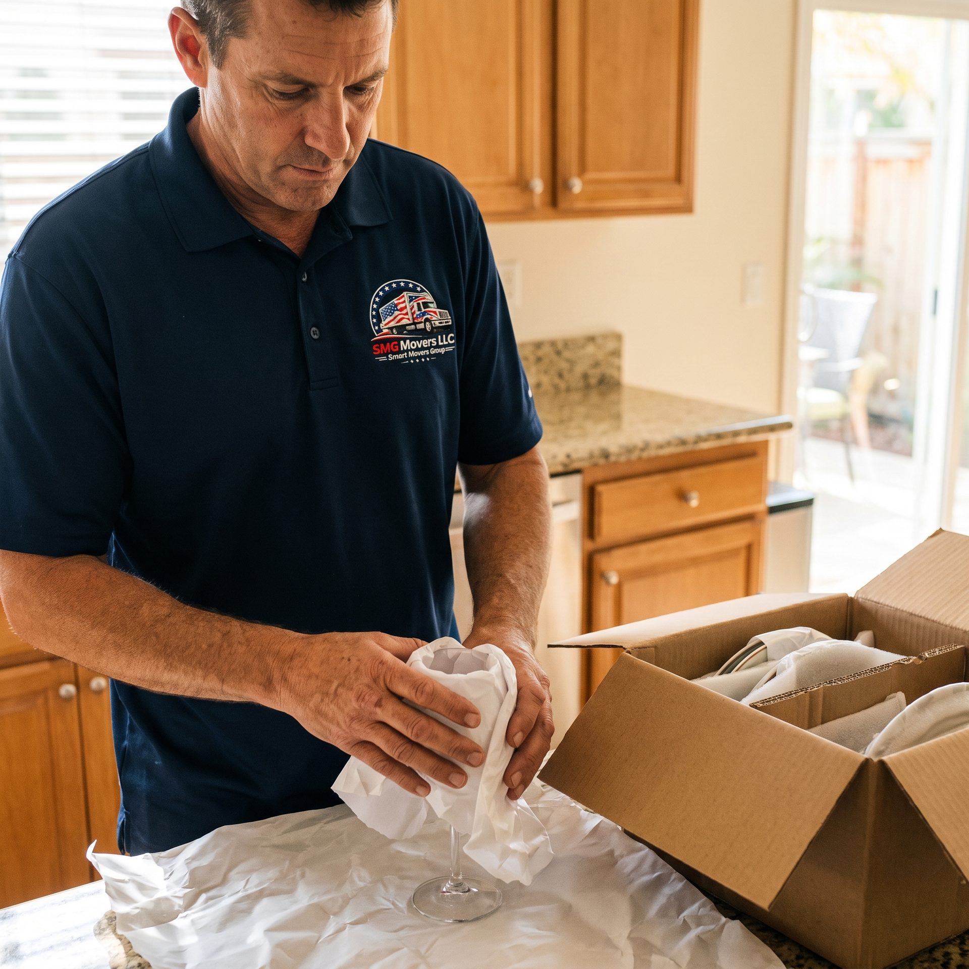 Professional Packing & Unpacking Services in Irvine | SMG Movers & Cleaning LLC