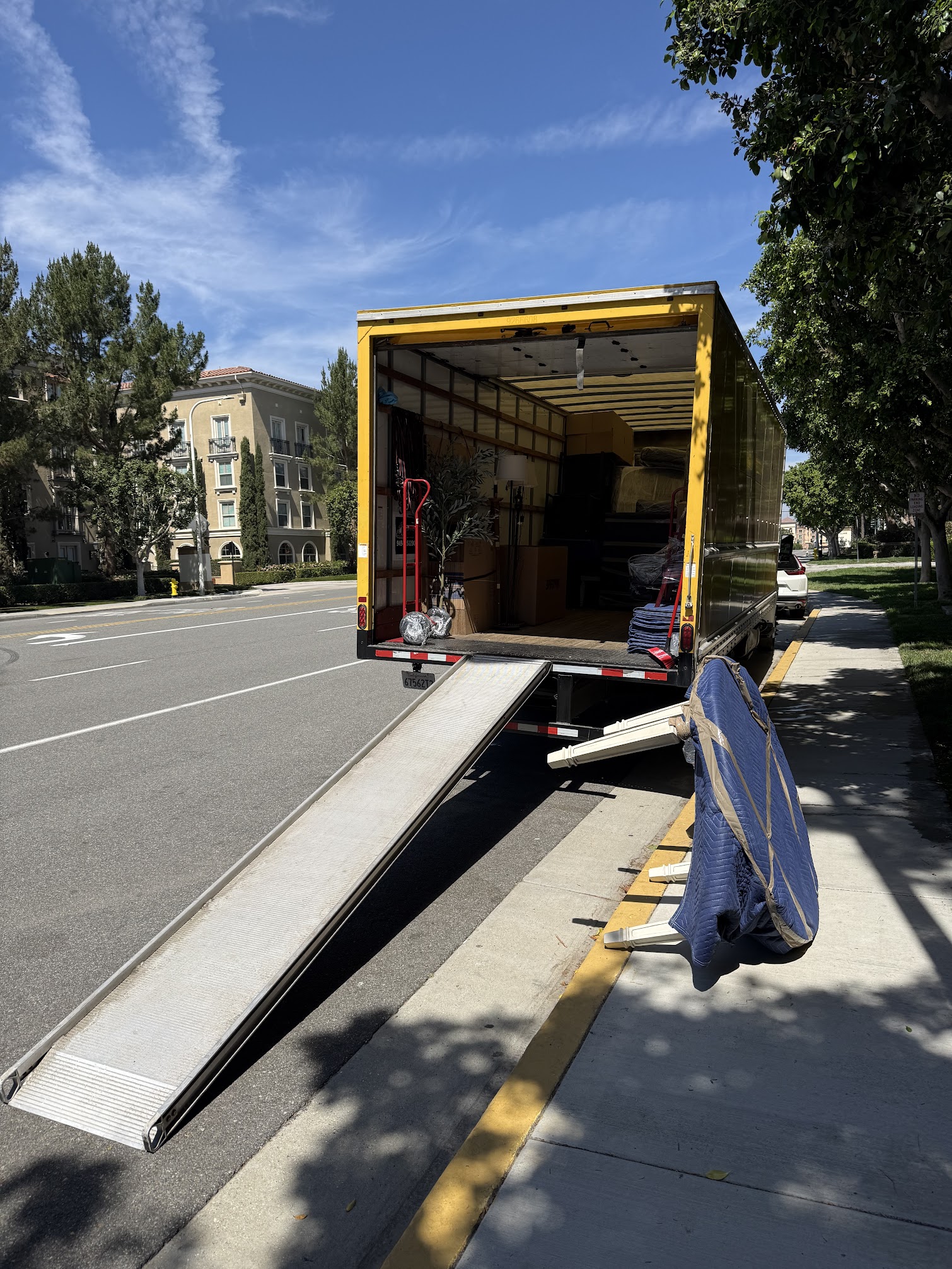 SMG Movers & Cleaning LLC completing an apartment move in Aliso Viejo