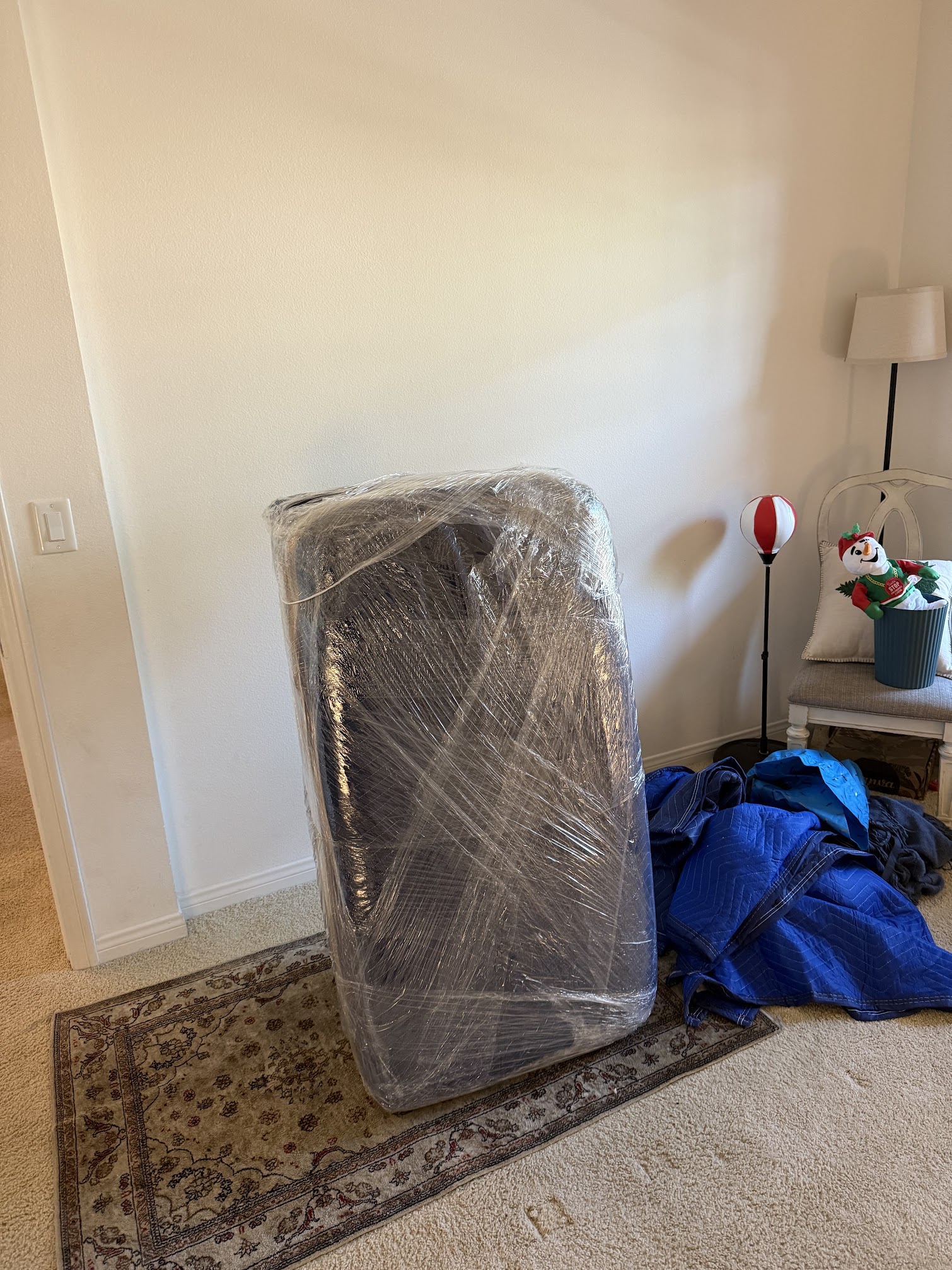 Apartment move in progress — Tustin, California