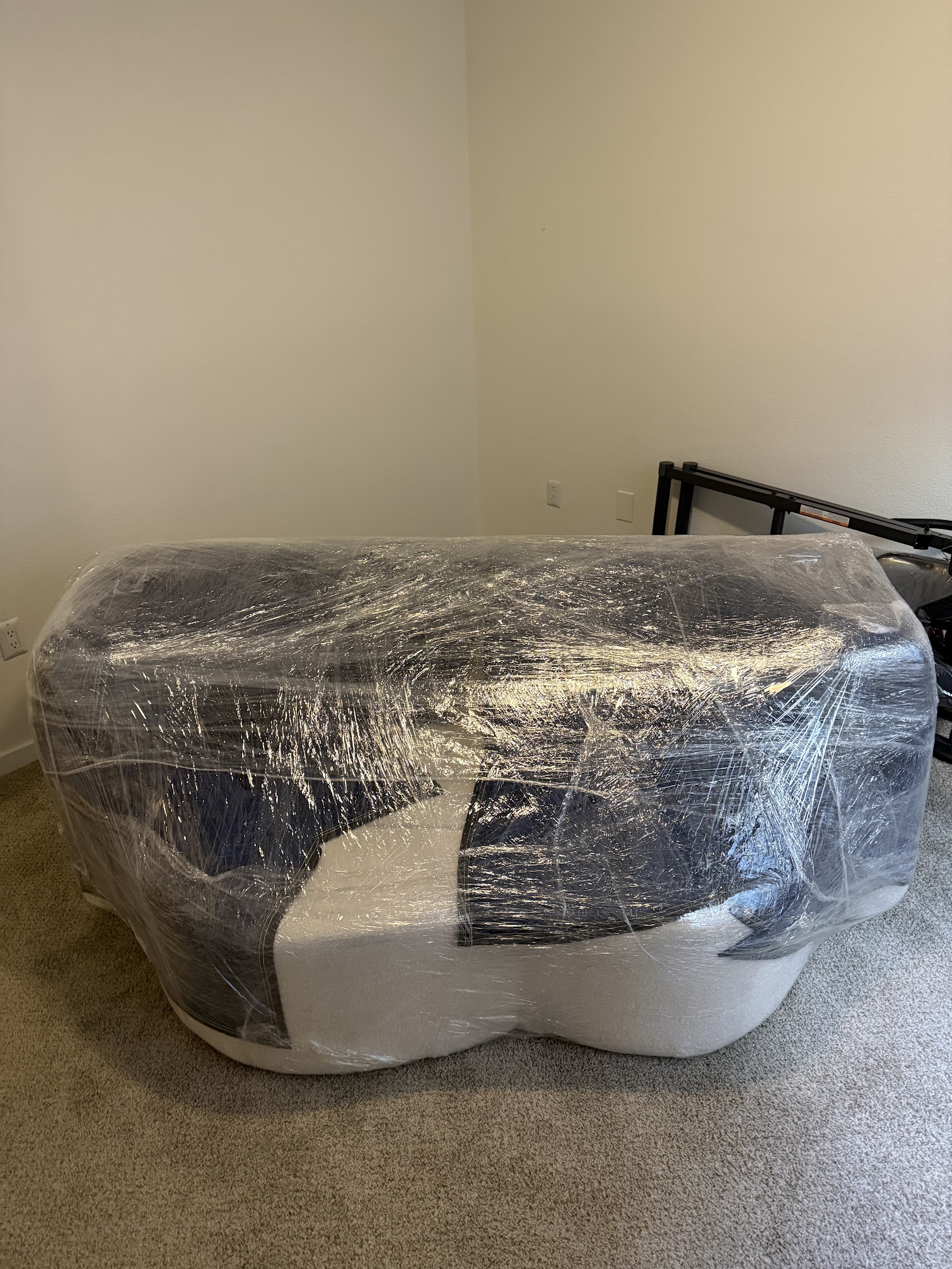 Local movers unloading at new home in Mission Viejo